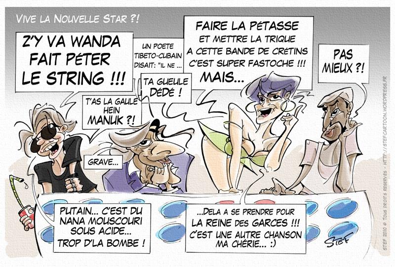 Illustration - Nouvelle Star M6 -